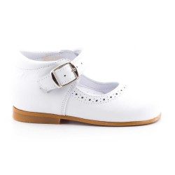 Bonus Emma - meisjes bebe schoenen - Witte