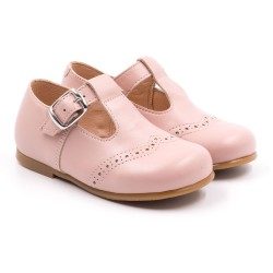 Boni César - chaussure premier pas - rose