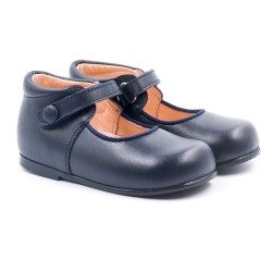 Boni Armelle - leather velcro girls’ shoes