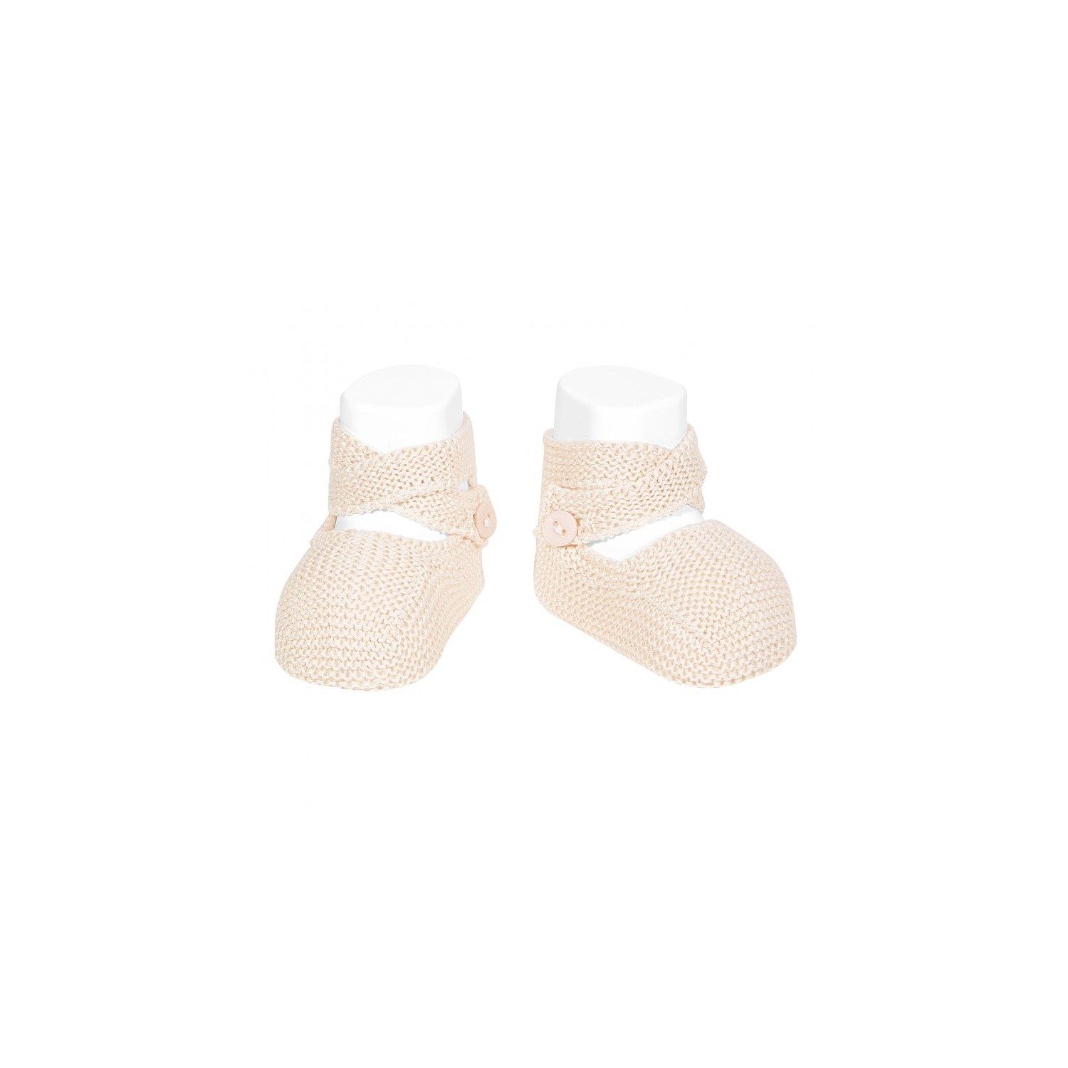 CONDOR - Chausson bébé en cotton avec bouton