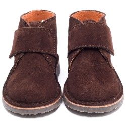 Boni Mini Marius - chaussure hiver bebe garçon - marron