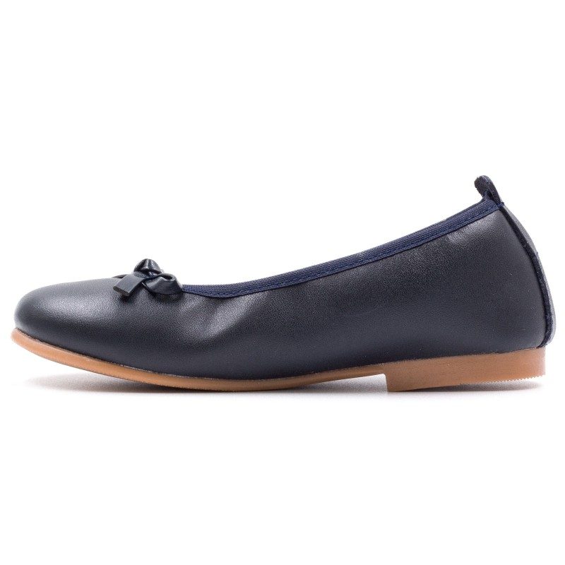 Boni Ophélie - girl navy flat shoes - 