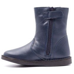 Boni Mini-Clovis - boots fourrées bébé bleu marine