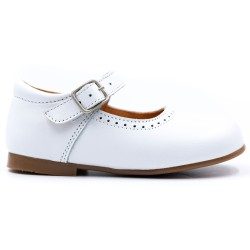 Boni Catia II - chaussure bebe fille blanche